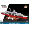 Konstruktionsset Cobi Schlachtschiff Tirpitz Modell mit 593 Teilen, maßstabsgetreu und Display-Merkmale