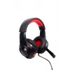 Kabelgebundenes Gaming-Headset GEMBIRD GHS-U-5.1-01 — Over-Ear, 5.1-Unterstützung, 20–20.000 Hz, 2 m Kabel, Rot/Schwarz