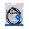 Lanberg CA-USBA-11CC-0010-BK USB-Kabel 1 m 2.0 USB B Schwarz