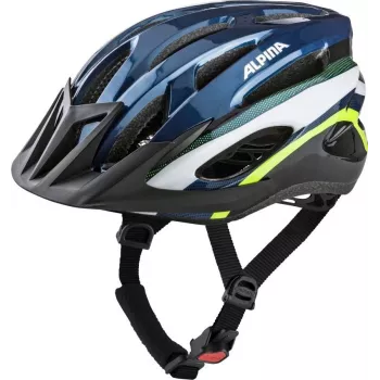 Fahrradhelm Alpina MTB17 dunkelblau & neon 58-61