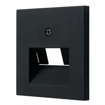 Gira System 55 Rahmeneinsatz, schwarz, Modell 0270005