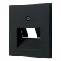 Gira System 55 Rahmeneinsatz, schwarz, Modell 0270005