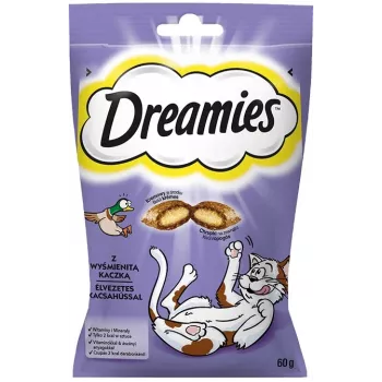 Dreamies Katzenleckerlis Duck Snacks 60g