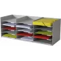 Schreibtisch-Ablageorganizer PaperFlow 535.02 Grau