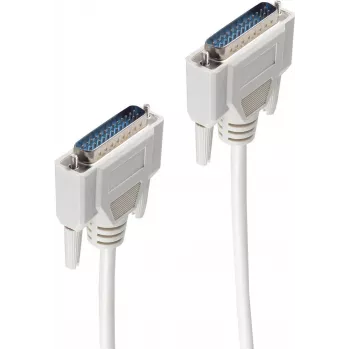 Serielles Kabel ShiverPeaks BS78021-3 Grau 3m DB-25