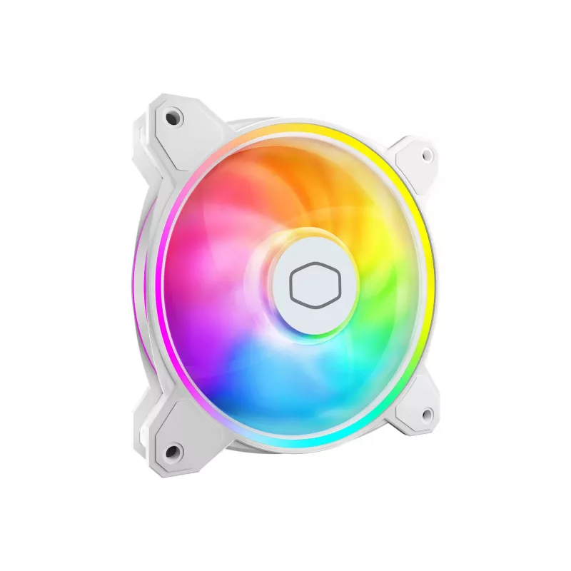 Cooler Master MasterFan MF120 Halo2 White Edition 120mm ARGB Gehäuselüfter