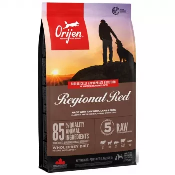 ORIJEN Regional Rot - Trockenfutter für Hunde - 11,4kg