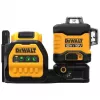 Laser-Wasserwaage DeWalt DCE089D1G18-QW grüner Strahl selbstnivellierend 360° mit Empfängerkompatibilität