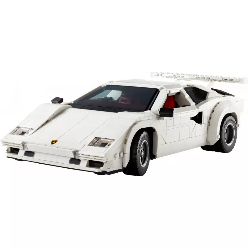 LEGO Icons Bauset Lamborghini Countach 5000 Quattrovalvole 10337 — Ausstellungsmodell, 1.506 Teile, 340×90×160 mm