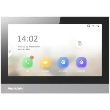Videosprechanlagen-Monitor Hikvision DS-KH8380-WTE1 7-Zoll Farbdisplay WLAN