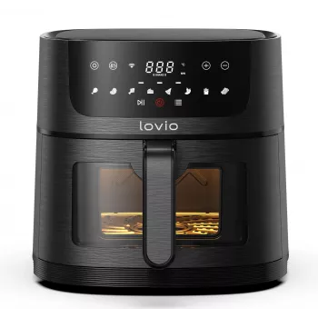 Lovio LVAF002BK PureFry XL Smart 6L Schwarz