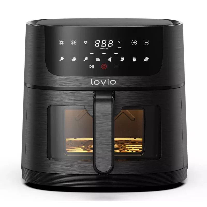 Lovio LVAF002BK PureFry XL Smart 6L Schwarz