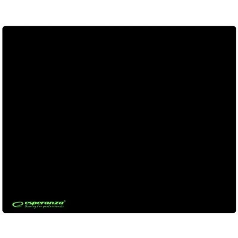 Gaming-Mauspad ESPERANZA EGP102K — Gummi, 300×240 mm, 3 mm dick, rutschfest, schwarz