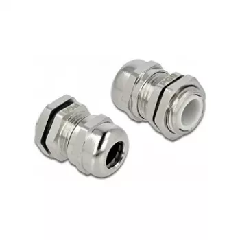 Kabelverschraubung DeLOCK 60276 Silber Messing 1 Stk.