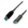ROLINE USB3.2 Gen1 akt. AOC-Kabel ST/ST 10 m – Kabel – Digital/Daten – 10 m (12.04.1075)