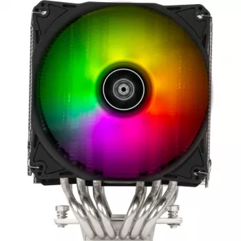 SilverStone Hydrogon D120 ARGB - Prozessor-Luftkühler - (für: LGA1156, LGA1155, LGA2011, LGA1150, LGA1151, AM4, LGA2066, LGA1200, LGA1152, LGA1700)