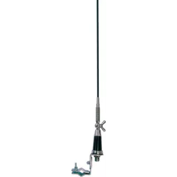 Autoantenne Albrecht CB-27 Hard mount Schwarz Grau