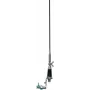 Autoantenne Albrecht CB-27 Hard mount Schwarz Grau