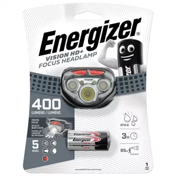 STIRNLAMPE VISION FOCUS 400 LUMEN
