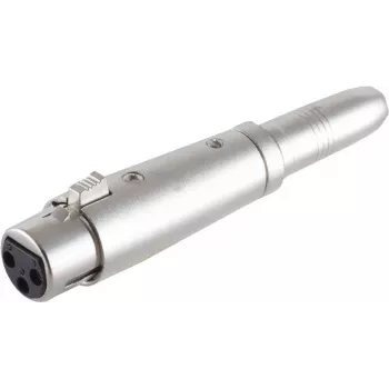 XLR-Steckverbinder ShiverPeaks BS55051 6,3 mm Stereo-Klinkenadapter
