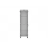 19 Zoll 42U LANBERG Stand-Rack-Schrank 600×600 mm Grau mit Glastür und LCD (flach Pack)