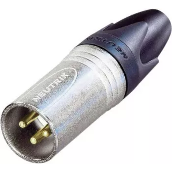 Neutrik XLR-Steckverbinder, gerade Anzahl der Pole: 3 Silber NC3MXX-EMC 1 Stk. (NC3MXX-EMC)
