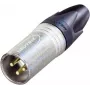 Neutrik XLR-Steckverbinder, gerade Anzahl der Pole: 3 Silber NC3MXX-EMC 1 Stk. (NC3MXX-EMC)