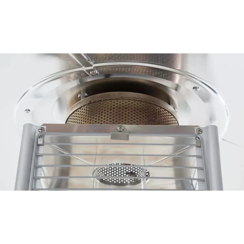 SUNRED Heater Flame Torch Gas | SFT15B | Terrassenheizer | 12000 W | Schwarz