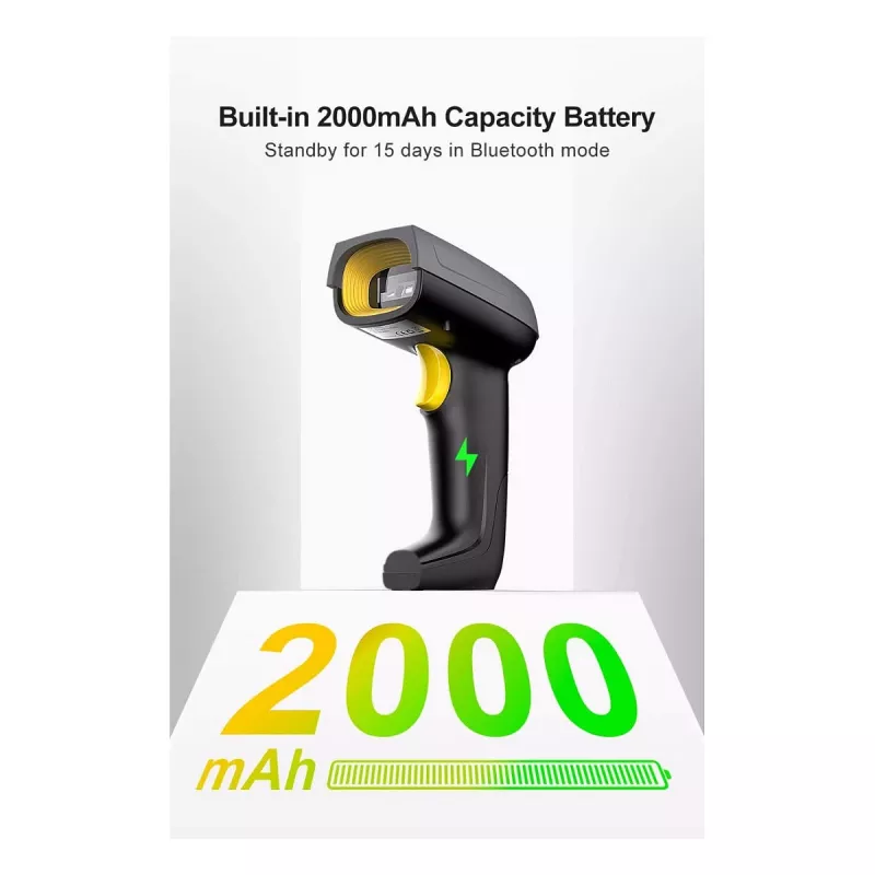 Inateck Barcodescanner 52 schwarz [BCST-52_black]
