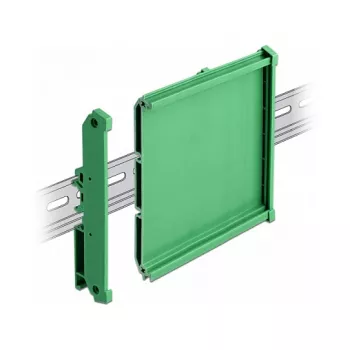 Boardhalter DeLOCK 107 mm für DIN-Schiene 10 cm lang