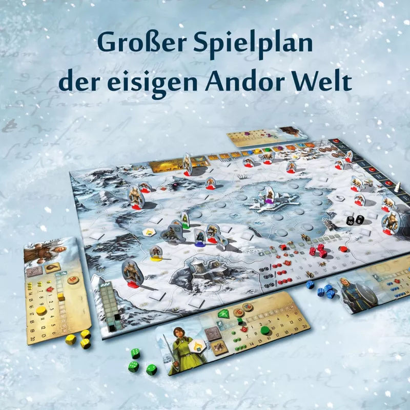 Die Legenden of Andor - The Eternal Cold, Brettspiel