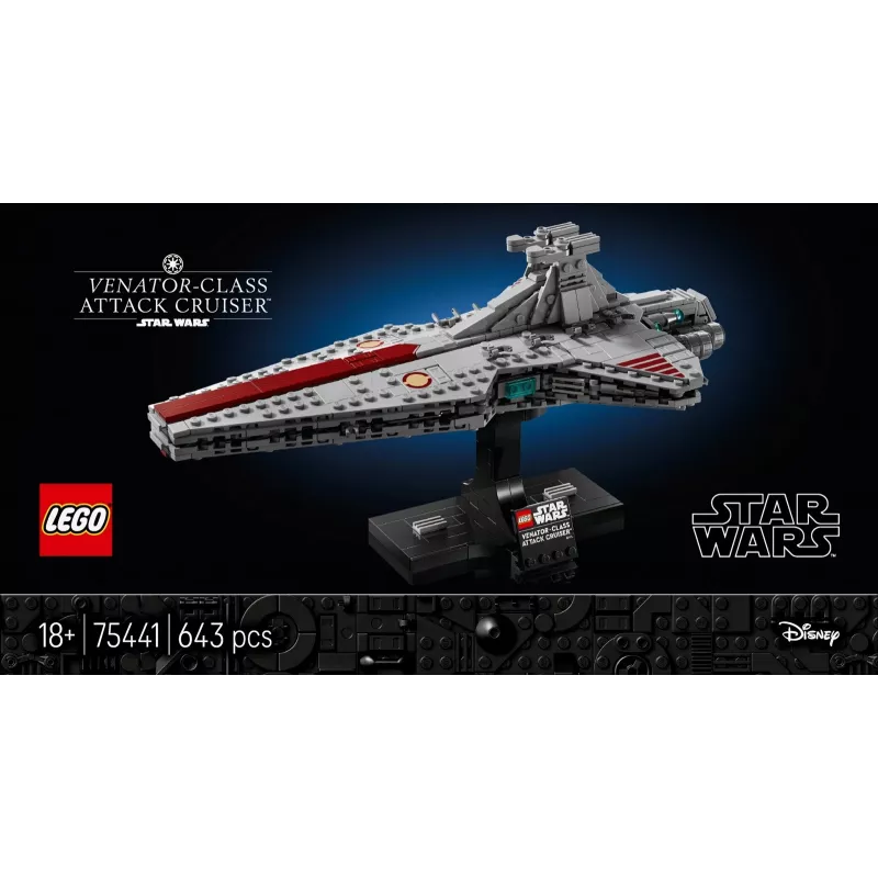 LEGO STAR WARS 75441 Venator-Klasse Angriffskreuzer