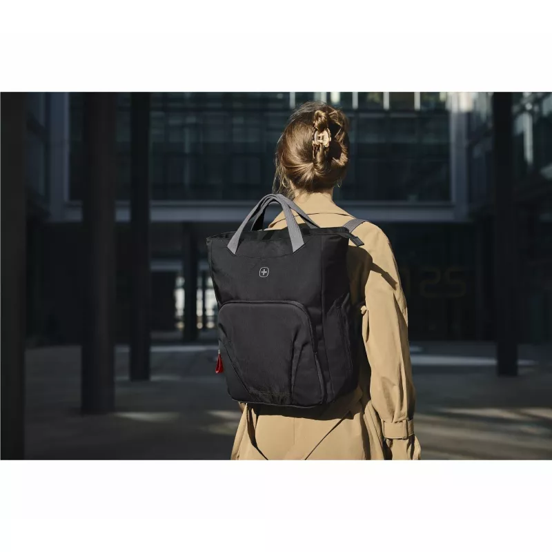 Damen-Tasche Wenger SwissGear Motion Vertical Tote 39,6 cm 15,6 Zoll Schwarz