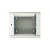 Extralink Rackmount-Schrank 9U 600x600 AZH Grau wandmontiert, schwenkbar