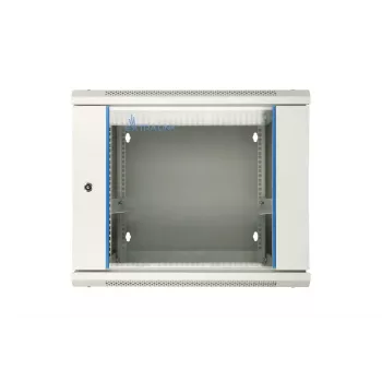 Extralink Rackmount-Schrank 9U 600x600 AZH Grau wandmontiert, schwenkbar