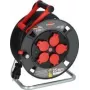 Brennenstuhl 9232250100 Kabeltrommel 25 m Schwarz Geerdet Stecker-Stecker (9232250100)