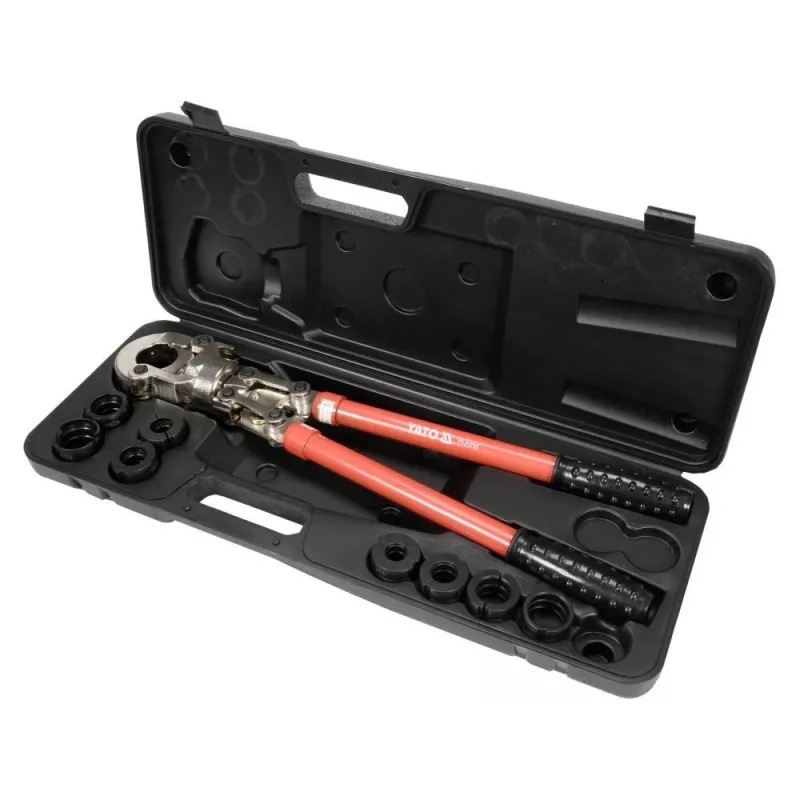 Yato PEX-AL-PEX Crimpzange manuelle Crimpzange mit 8 Backen Satz