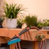 Cleansystem Handbürste M hart grau türkis Allround-Weichkunststoffstreifen