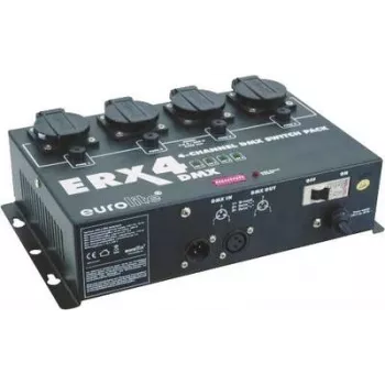 DMX-Switchpack EUROLITE ERX-4 4-Kanal-DMX-Controller für Lichtanlagen