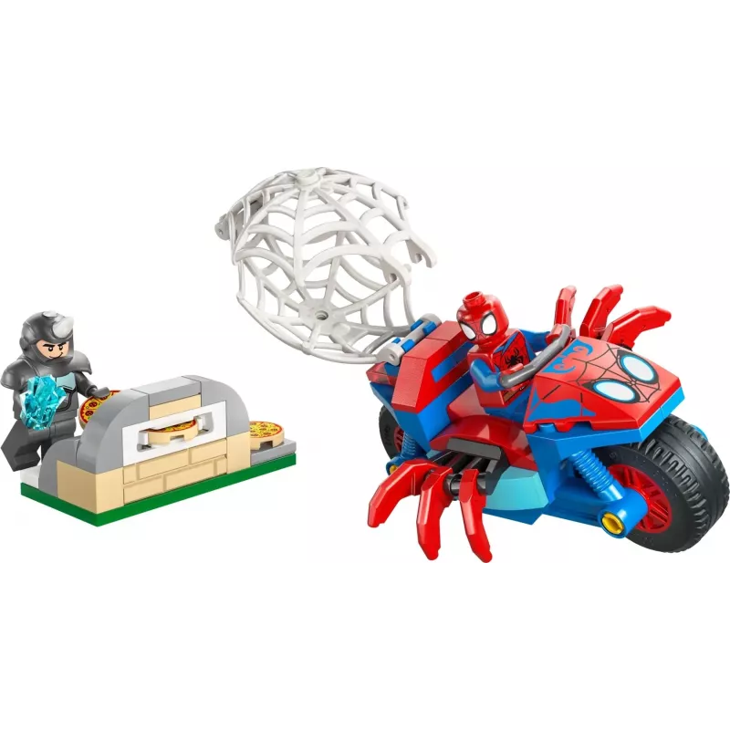 LEGO MARVEL 11206 Spidey auf seinem Motorrad gegen Rhino