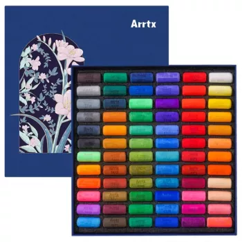 Softpastell-Set Arrtx LC303762 — 72 Farben, Künstler-Softpastellstifte