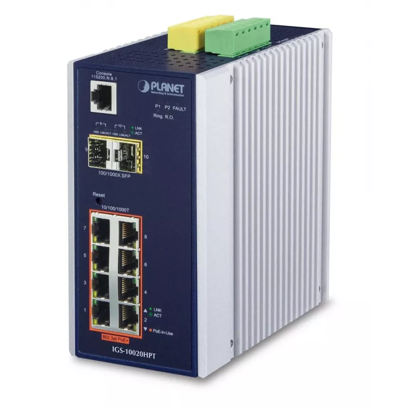 Managed L2+ Gigabit Ethernet Switch PLANET IGS-10020HPT