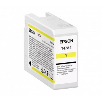 Tintenpatrone Epson UltraChrome Pro 10 T47A4 Gelb – Original gelbe Tintenpatrone