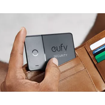 GPS-Tracker Eufy SmartTrack Card Schwarz Universal Batterielaufzeit 26280 h