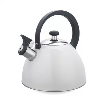 Wasserkocher Maestro MR-1302-WG 2,5 L, Edelstahlgehäuse, weiß, klappbare Pfeife