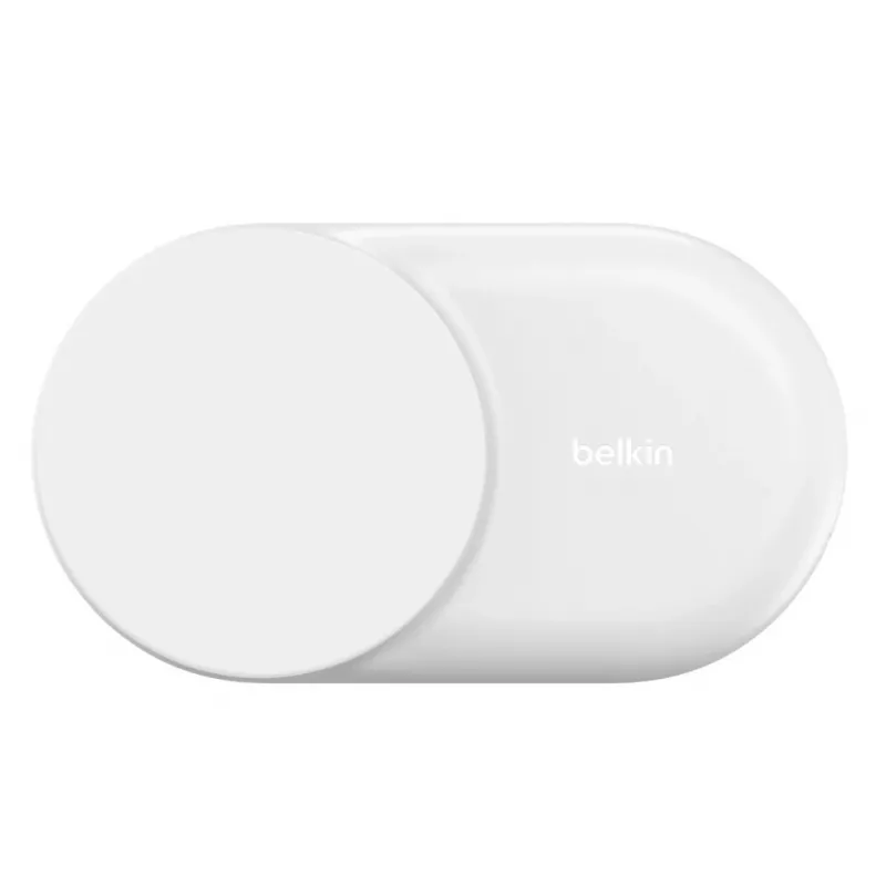 Belkin Qi2 Wireless Charger Indoor USB Schnellladung Weiß 1,5 m