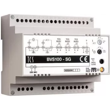 TechniSat BVS100-SG Versorgungs- und Steuergerät für Anlagen mit 3 Strängen Hutschiene