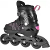 Nils Extreme NH11912 A 2IN1 Skates SCHWARZ/PINK GR. S (31-34) mit austauschbaren Hockeyskates