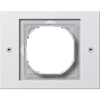 Elektro-Schalterrahmen Gira TX_44 Weiß, Thermoplast, 110×86 mm, konventionelles Design