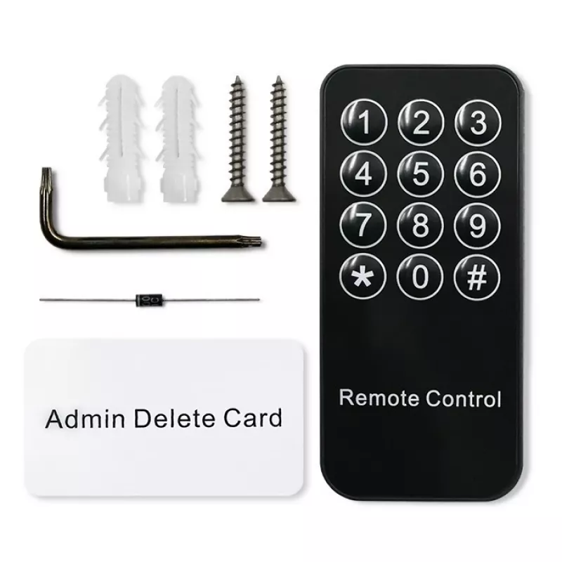 Qoltec RFID kontaktloser Karten- & Schlüsselanhänger-Leser | EM | Mifare | Karte | Schlüsselanhänger | ABS